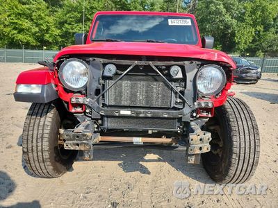 Piąte zdjęcie samochodu w środku: 2019 JEEP WRANGLER UNLIMITED SAHARA VIN:1C4HJXEN1KW590187 - miniatura