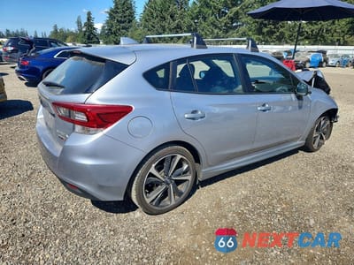 Trzecie zdjęcie samochodu z tyłu: 2022 SUBARU IMPREZA SPORT VIN:4S3GTAM67N3721545 - miniatura