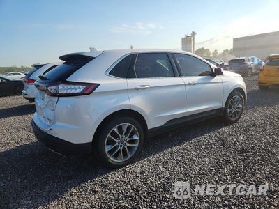 Trzecie zdjęcie samochodu z tyłu: 2017 FORD EDGE TITANIUM VIN:2FMPK4K89HBB27189 - miniatura