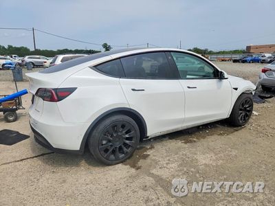 Trzecie zdjęcie samochodu z tyłu: 2021 TESLA MODEL Y VIN:5YJYGDEE4MF212319 - miniatura