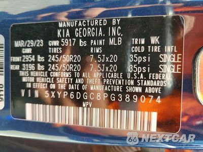 Zdjęcie 13 z 13 samochodu: 2023 KIA TELLURIDE S VIN:5XYP6DGC8PG389074 - miniatura