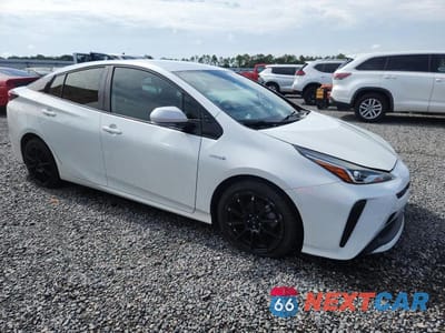 Czwarte zdjęcie samochodu z boku: 2019 TOYOTA PRIUS XLE VIN:JTDKARFU4K3087004 - miniatura