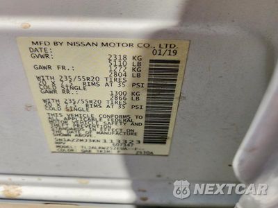 Zdjęcie 13 z 13 samochodu: 2019 NISSAN MURANO SL VIN:5N1AZ2MJ3KN113323 - miniatura