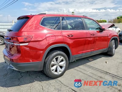 Trzecie zdjęcie samochodu z tyłu: 2018 VOLKSWAGEN ATLAS SE VIN:1V2CR2CA6JC509821 - miniatura