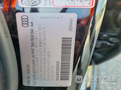 Zdjęcie 13 z 13 samochodu: 2018 AUDI A6 PREMIUM VIN:WAUC8AFC9JN020830 - miniatura