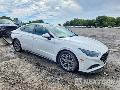 Czwarte zdjęcie samochodu z boku: 2023 HYUNDAI SONATA SEL VIN:KMHL14JA0PA342718 - miniatura