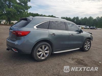 Trzecie zdjęcie samochodu z tyłu: 2015 ACURA MDX ADVANCE VIN:5FRYD4H88FB013581 - miniatura