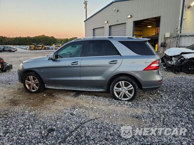 Drugie zdjęcie samochodu z przodu: 2012 MERCEDES-BENZ ML 350 4MATIC VIN:4JGDA5HB2CA016454 - miniatura