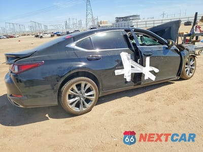 Trzecie zdjęcie samochodu z tyłu: 2020 LEXUS ES 350 F SPORT VIN:58AGZ1B19LU070582 - miniatura