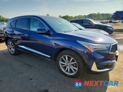 Czwarte zdjęcie samochodu z boku: 2019 ACURA RDX TECHNOLOGY VIN:5J8TC2H56KL028033 - miniatura