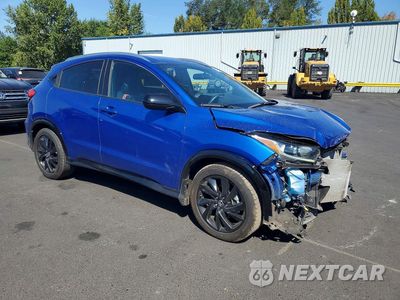 Czwarte zdjęcie samochodu z boku: 2022 HONDA HR-V SPORT VIN:3CZRU6H15NM728357 - miniatura