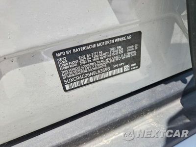 Zdjęcie 13 z 13 samochodu: 2022 BMW X5 SDRIVE 40I VIN:5UXCR4C06N9L63698 - miniatura