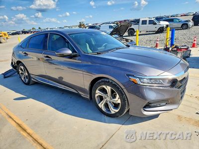 Czwarte zdjęcie samochodu z boku: 2019 HONDA ACCORD EXL VIN:1HGCV1F56KA012305 - miniatura