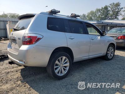 Trzecie zdjęcie samochodu z tyłu: 2009 TOYOTA HIGHLANDER HYBRID LIMITED VIN:JTEEW44A892036014 - miniatura