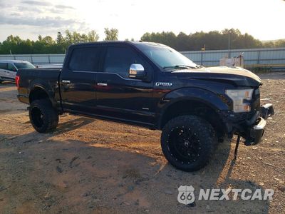 Czwarte zdjęcie samochodu z boku: 2016 FORD F150 PLATINUM VIN:1FTEW1CG2GFD19216 - miniatura