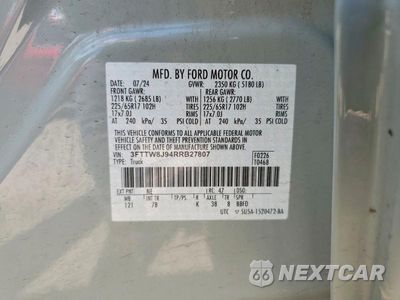 Zdjęcie 13 z 13 samochodu: 2024 FORD MAVERICK XLT VIN:3FTTW8J94RRB27807 - miniatura