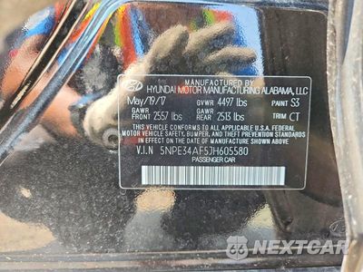 Zdjęcie 13 z 13 samochodu: 2018 HYUNDAI SONATA SPORT VIN:5NPE34AF5JH605580 - miniatura