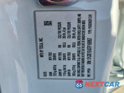 Zdjęcie 12 z 12 samochodu: 2026 TESLA MODEL 3 VIN:5YJ3E1EA3TF169957 - miniatura