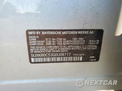 Zdjęcie 14 z 14 samochodu: 2016 BMW X5 XDRIVE35I VIN:5UXKR0C53G0U08717 - miniatura