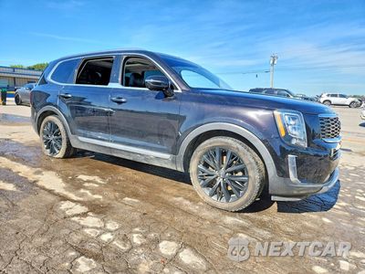 Czwarte zdjęcie samochodu z boku: 2021 KIA TELLURIDE SX VIN:5XYP5DHC5MG114081 - miniatura