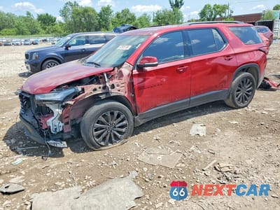 2022 CHEVROLET TRAVERSE RS 1GNERJKW9NJ125865 - główne zdjęcie licytacji z USA - miniatura
