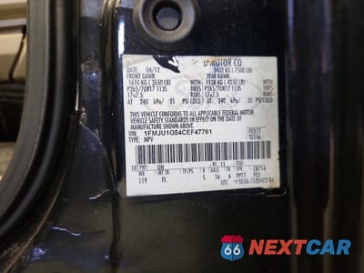 Zdjęcie 13 z 13 samochodu: 2012 FORD EXPEDITION XL VIN:1FMJU1G54CEF47761 - miniatura