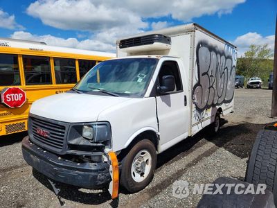 2012 GMC SAVANA REFRIGERATED BOX TRUCK 1GDY72CA7C1907790 - główne zdjęcie licytacji z USA - miniatura