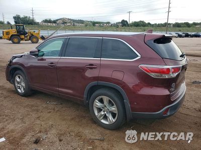 Drugie zdjęcie samochodu z przodu: 2015 TOYOTA HIGHLANDER LIMITED PLATINUM VIN:5TDDKRFH5FS187111 - miniatura
