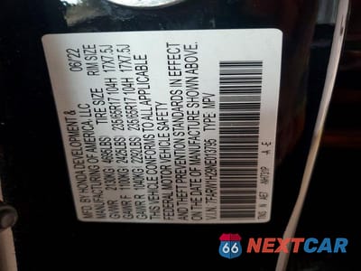Zdjęcie 13 z 13 samochodu: 2022 HONDA CR-V LX VIN:7FARW1H29NE013795 - miniatura
