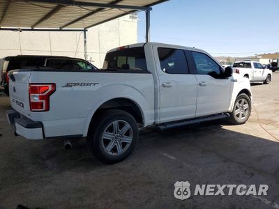 Trzecie zdjęcie samochodu z tyłu: 2019 FORD F150 SUPERCREW VIN:1FTEW1CPXKFB24862 - miniatura