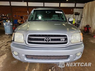 Piąte zdjęcie samochodu w środku: 2003 TOYOTA SEQUOIA LIMITED VIN:5TDBT48AX3S143818 - miniatura
