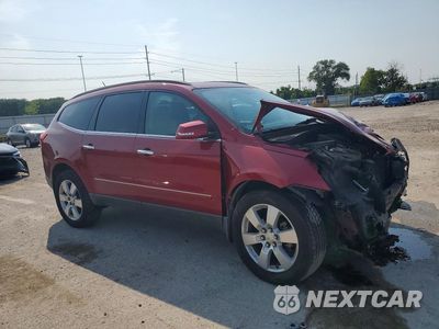 Czwarte zdjęcie samochodu z boku: 2012 CHEVROLET TRAVERSE LTZ VIN:1GNKVLED7CJ346656 - miniatura