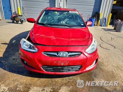Piąte zdjęcie samochodu w środku: 2014 HYUNDAI ACCENT GLS VIN:KMHCU4AE3EU604205 - miniatura