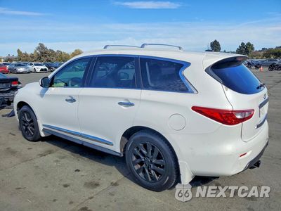 Drugie zdjęcie samochodu z przodu: 2013 INFINITI JX35 BASE VIN:5N1AL0MM6DC337913 - miniatura
