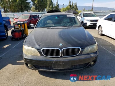 Piąte zdjęcie samochodu w środku: 2007 BMW 750 I VIN:WBAHL83547DT09339 - miniatura