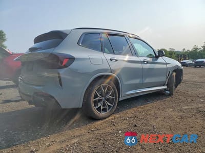 Trzecie zdjęcie samochodu z tyłu: 2024 BMW X3 XDRIVE30I VIN:5UX53DP02R9V89506 - miniatura