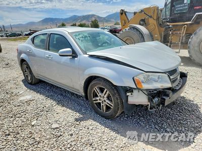 Czwarte zdjęcie samochodu z boku: 2012 DODGE AVENGER SXT VIN:1C3CDZCB4CN166150 - miniatura