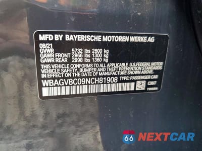 Zdjęcie 12 z 12 samochodu: 2022 BMW M850XI VIN:WBAGV8C09NCH81908 - miniatura