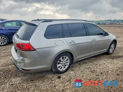 Trzecie zdjęcie samochodu z tyłu: 2016 VOLKSWAGEN GOLF SPORTWAGEN S VIN:3VWC17AU4GM516242 - miniatura