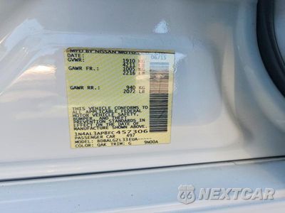 Zdjęcie 13 z 13 samochodu: 2015 NISSAN ALTIMA 2.5 S VIN:1N4AL3AP8FC457306 - miniatura