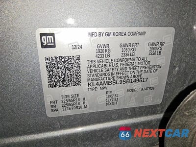 Zdjęcie 13 z 13 samochodu: 2025 BUICK ENCORE GX PREFERRED VIN:KL4AMBSL9SB149617 - miniatura