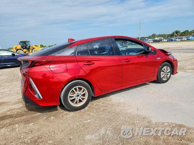 Trzecie zdjęcie samochodu z tyłu: 2018 TOYOTA PRIUS PRIME ADVANCED VIN:JTDKARFP1J3070542 - miniatura