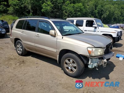Czwarte zdjęcie samochodu z boku: 2004 TOYOTA HIGHLANDER BASE VIN:JTEEP21A740047127 - miniatura