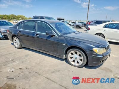 Czwarte zdjęcie samochodu z boku: 2006 BMW 750 LI VIN:WBAHN835X6DT26705 - miniatura