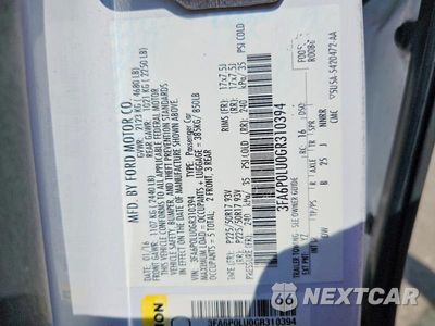 Zdjęcie 12 z 12 samochodu: 2016 FORD FUSION SE HYBRID VIN:3FA6P0LU0GR310394 - miniatura
