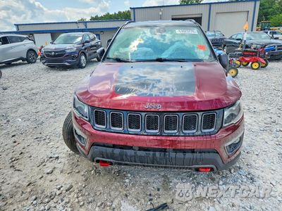 Piąte zdjęcie samochodu w środku: 2021 JEEP COMPASS TRAILHAWK VIN:3C4NJDDB5MT593952 - miniatura