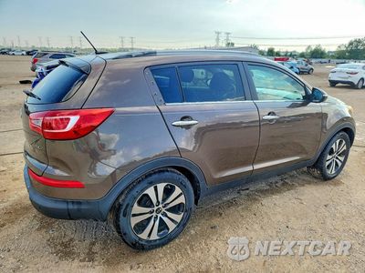 Trzecie zdjęcie samochodu z tyłu: 2012 KIA SPORTAGE EX VIN:KNDPC3A22C7289952 - miniatura