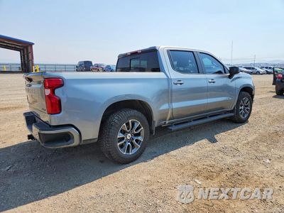 Trzecie zdjęcie samochodu z tyłu: 2023 CHEVROLET SILVERADO K1500 RST VIN:2GCUDEED9P1117850 - miniatura