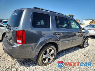 Trzecie zdjęcie samochodu z tyłu: 2013 HONDA PILOT EXL VIN:5FNYF3H68DB027434 - miniatura