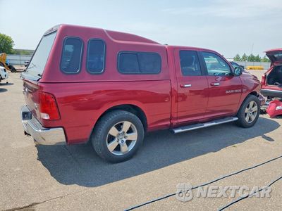 Trzecie zdjęcie samochodu z tyłu: 2012 DODGE RAM 1500 SLT VIN:1C6RD7GT7CS124853 - miniatura